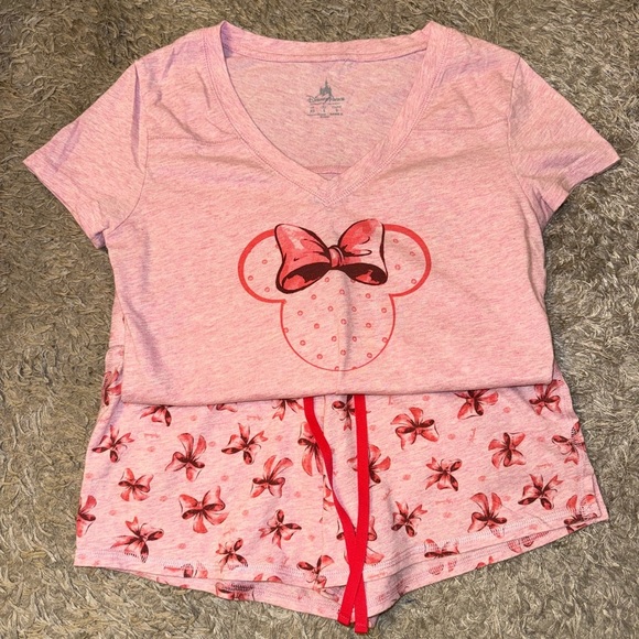 Pink Authentic Parks Disney PJ Set! - Picture 1 of 4